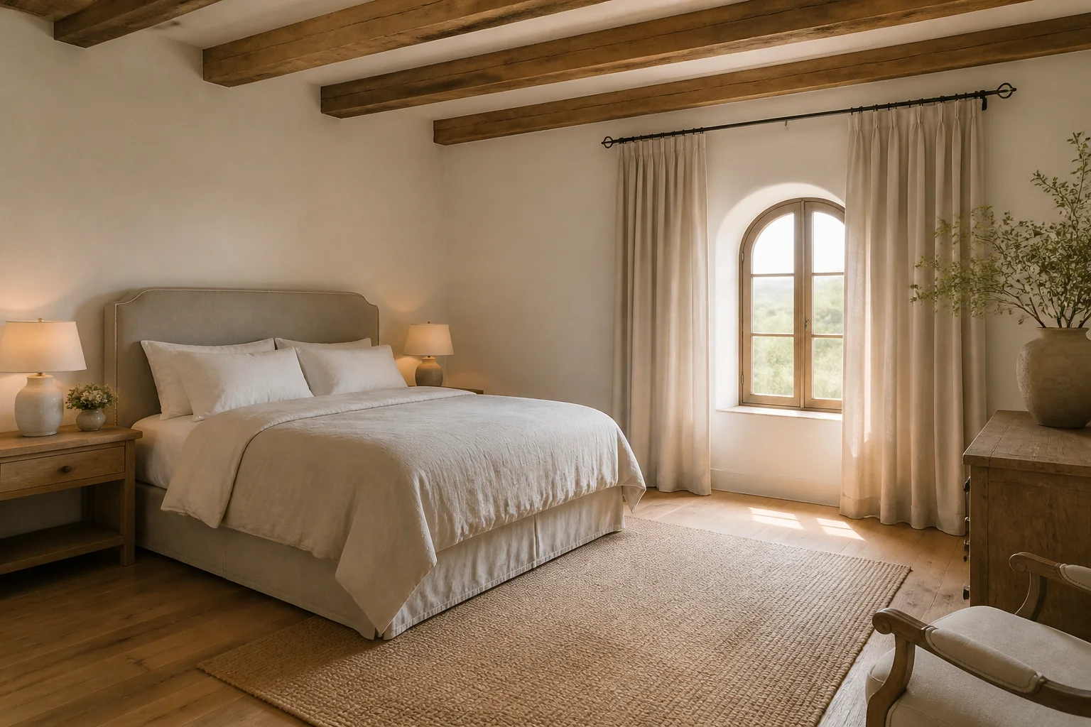 KI-generiertes Gästezimmer